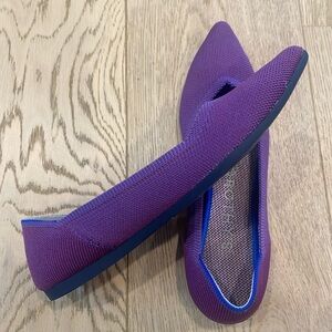 Rothy’s Point in Purple Size 8